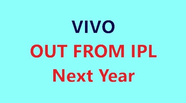 Vivo Out From IPL