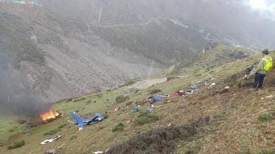 Kedarnath Helicopter Crash Video Viral: केदारनाथ में बड़ी हेलीकॉप्टर दुर्घटना, हादसे में पायलट समेत सात लोगों की गई जान 3 Kedarnath Helicopter Crash Real Photo