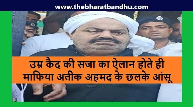 Atiq Ahmed Convicted in Umesh pal Case: माफिया अतीक अहमद को उमेश पाल अपहरण मामले में 17 साल बाद उम्र कैद कोर्ट रूम में छलके आंसू 16 Atiq Ahmed Convicted in Umesh pal Case: माफिया अतीक अहमद को उमेश पाल अपहरण मामले में 17 साल बाद उम्र कैद कोर्ट रूम में छलके आंसू