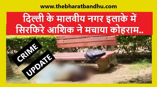 Delhi Malviya Nagar Murder: दिल्ली में सिरफिरे आशिक ने शादी से इनकार करने पर लड़की की दिनदहाड़े लोहे के रॉड से की हत्या